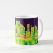 Lima Peru Skyline Kaffeetasse (VorderseiteRechts)