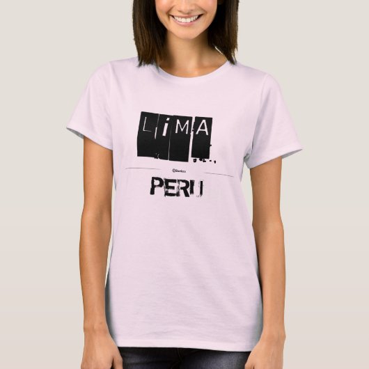 Lima, PERU T-Shirt (Vorderseite)