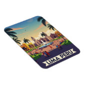 Lima Peru Travel Magnet (Rechte Seite)