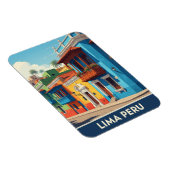 Lima Peru Travel Magnet (Rechte Seite)