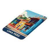 Lima Peru Travel Magnet (Linke Seite)