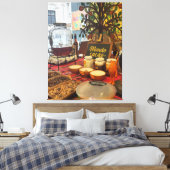 Lima Perus Schokoladentee auf gestreckter Leinwand (Insitu (Schlafzimmer))