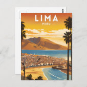Lima Postkarte (Vorne/Hinten)