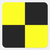 Lima Quadratischer Aufkleber (Vorderseite)