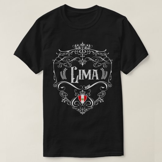 Lima-Vintages Design 1 T-Shirt (Design vorne)