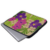 Limahuli Garten-hawaiischer NeoprenWetsuit Laptopschutzhülle (Vorne Knopf)