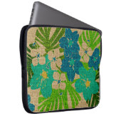 Limahuli Garten-hawaiischer NeoprenWetsuit Laptopschutzhülle (Vorne Rechts)