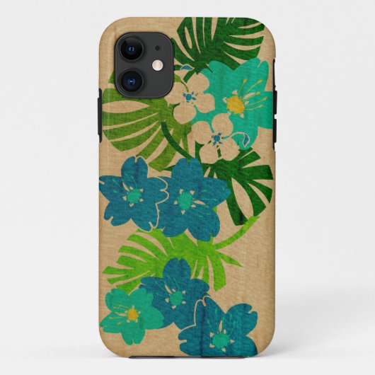 Limahuli Garten-hawaiischer Surfbrett iPhone 5 Case-Mate iPhone Hülle (Rückseite)