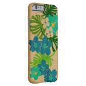 Limahuli Garten-hawaiisches Imitat hölzern Case-Mate iPhone Hülle (Rückseite/Rechts)