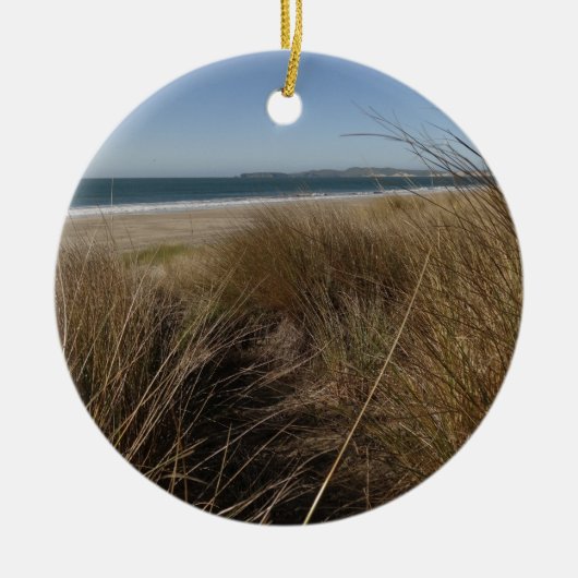 Limantour Beach am Point Reyes National Seashore I Keramikornament (Vorne)