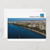 Limassol City view City scape Zypern Postkarte (Vorne/Hinten)