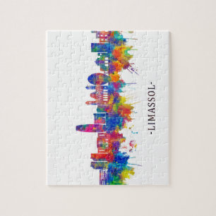 Limassol Cyprus Skyline Puzzle