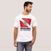 Limassol-Küste (Wracktauchen) T-Shirt (Vorne ganz)