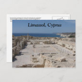 Limassol, Zypern Postkarte (Vorne/Hinten)