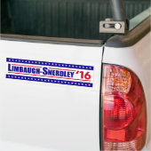 Limbaugh-Snerdley für Präsidenten 2016 Autoaufkleber (Auf Lkw)