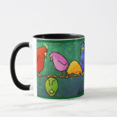 LimbBirds "Feelin unten?" Kaffeetasse (Links)