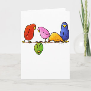 LimbBirds Greeting Card Karte
