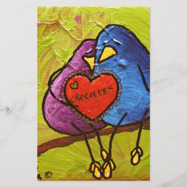 LimbBirds "Schokolade Valentine" (Vorderseite)