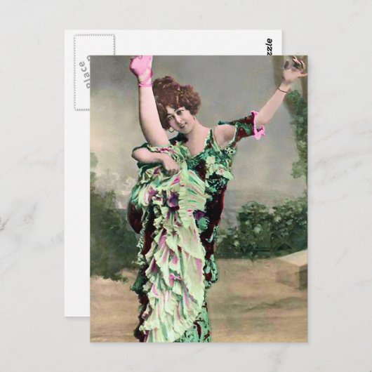 Limber Postkarte (Vorne/Hinten)