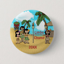 Limbo Luau Geburtstagsparty - Limbo Champ Button