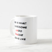 Limbo-Tänzerin, phantastisch Kaffeetasse (Vorderseite Links)