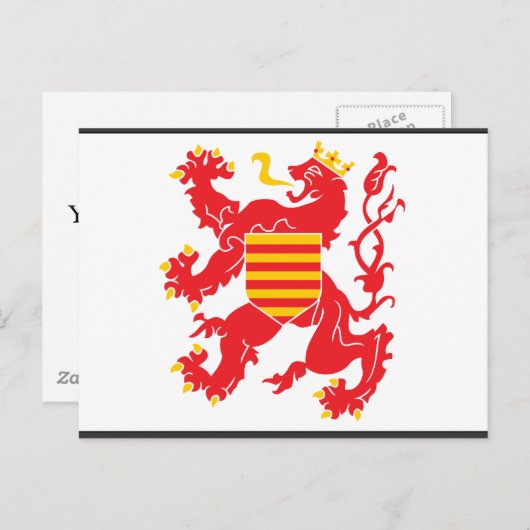 Limburg, Belgien Postkarte (Vorne/Hinten)