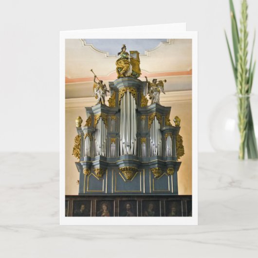 Limburg, Deutschland - Organkarte (vertikal) Karte (Vorderseite)