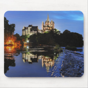 Limburg Dom zur blauen Stunde Mousepad