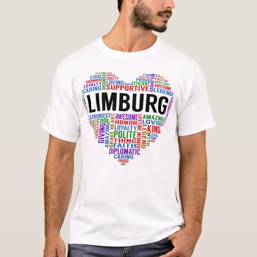 LIMBURG Legend Heart T-Shirt (Vorderseite)