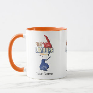 Limburg Niederlande Karte Niederländisch Vintag So Tasse