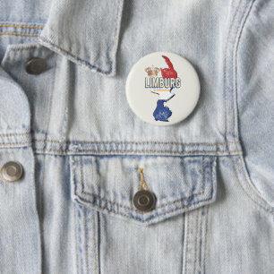 Limburg Niederlande Karte Niederländisch Vintage S Button