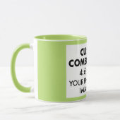 Lime 4:6 Bilderrahmen im Landschaftsformat Benutze Tasse (Links)