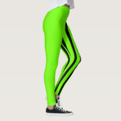 Lime & Black Jester Leggings (Rechts)