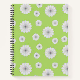 Lime Bloom Traum Notizbuch