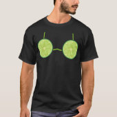 Lime Bra Costume Awesome & Cute Easy Reptile Hallo T-Shirt (Vorderseite)