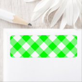 Lime Gingham (Insitu)