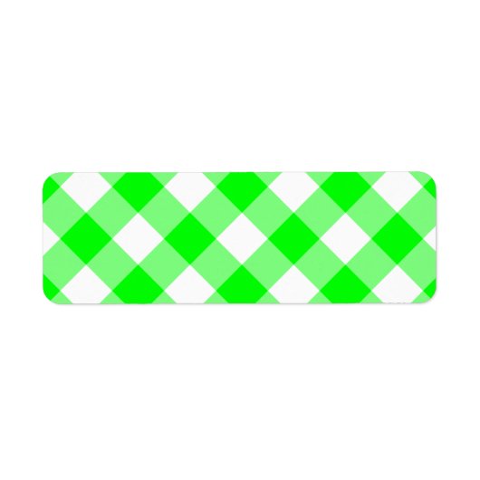 Lime Gingham (Vorne)