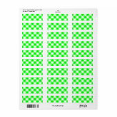 Lime Gingham (Vorne)