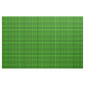 Lime Green, Black Hahnentrittmuster Pattern #2M Stoff (Yard (91,4 cm))