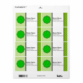 Lime Green Blume Ribbon von Kenneth Yoncich (Vorne)