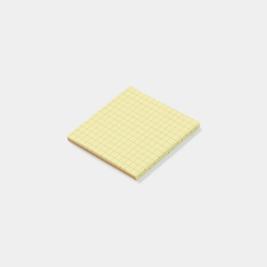 Lime Green Checkered Pattern Vibrant Grid Design Post-it Klebezettel (angewinkelt)