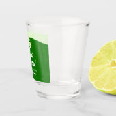 Lime Green Citrus Final Fiesta Bachelorette Schnapsglas (Rechts)