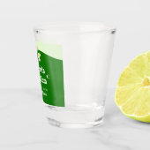 Lime Green Citrus Tequila & Tulum Bachelorette Schnapsglas (Rechts)