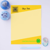 Lime Green Clover Ribbon von Kenneth Yoncich Flyer (Einzeln)