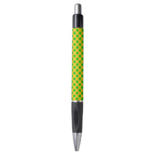 Lime Green Clover Ribbon von Kenneth Yoncich Kugelschreiber