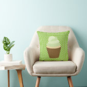 Lime Green Cupcake Kissen (Stuhl )