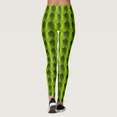 Lime Green Dragon Scale Cosplay Leggings (Rückseite)