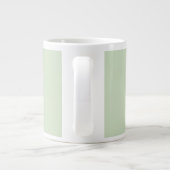 Lime Green Dragonfly Jumbo-Tasse (Rückseite)