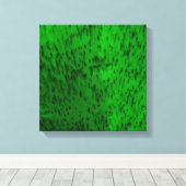 Lime Green Earthenware Leinwanddruck (Insitu (Holzboden))