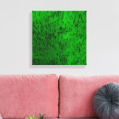Lime Green Earthenware Leinwanddruck (Insitu (Wohnzimmer))